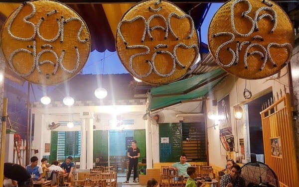 Mẫu Bảng Hiệu Bún Đậu Mắm Tôm Độc Đáo, Hút Khách