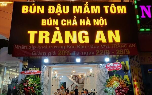 Mẫu Bảng Hiệu Bún Đậu Mắm Tôm Độc Đáo, Hút Khách