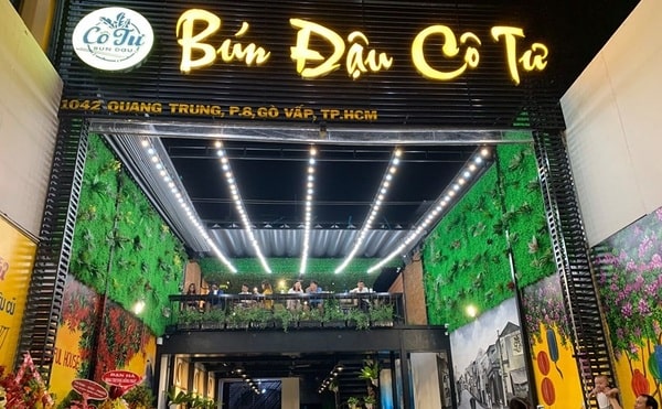 Mẫu Bảng Hiệu Bún Đậu Mắm Tôm Độc Đáo, Hút Khách