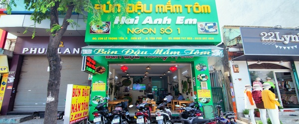 Mẫu Bảng Hiệu Bún Đậu Mắm Tôm Độc Đáo, Hút Khách