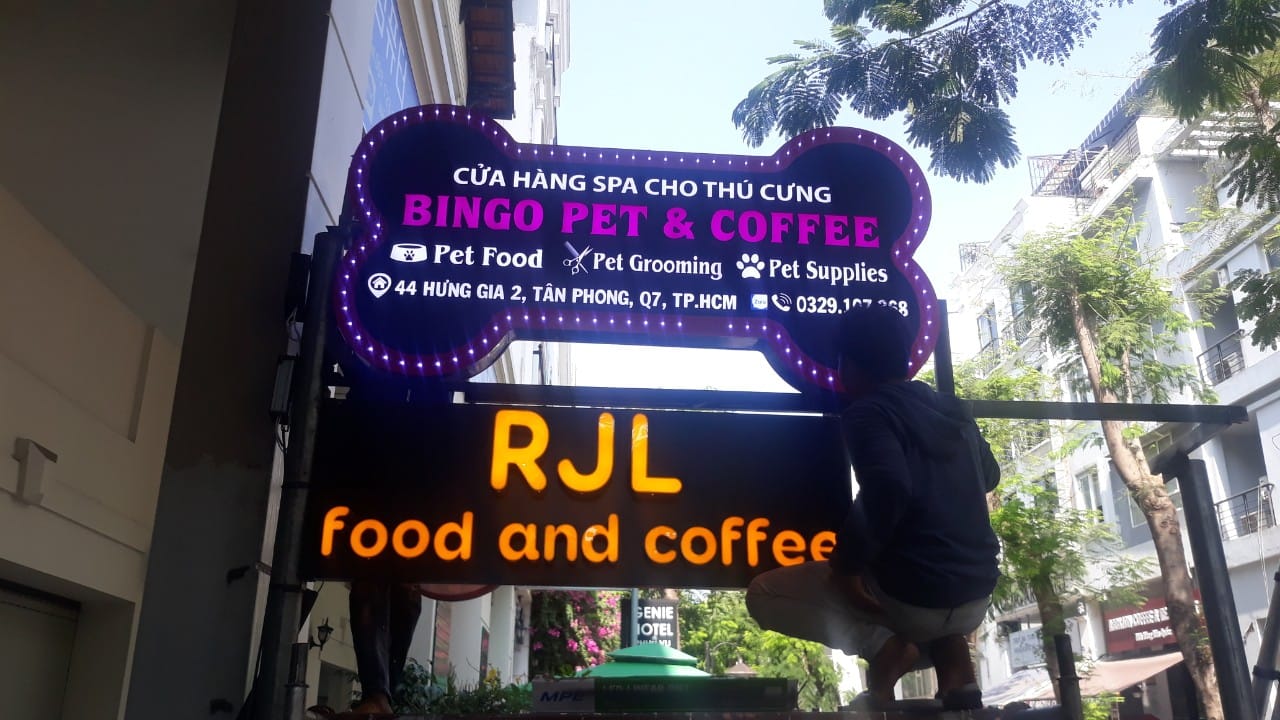 Chuyên Làm Bảng Hiệu Hộp Đèn