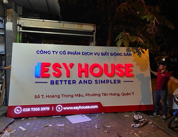 Làm Bảng Hiệu Công Ty Tại TP.HCM