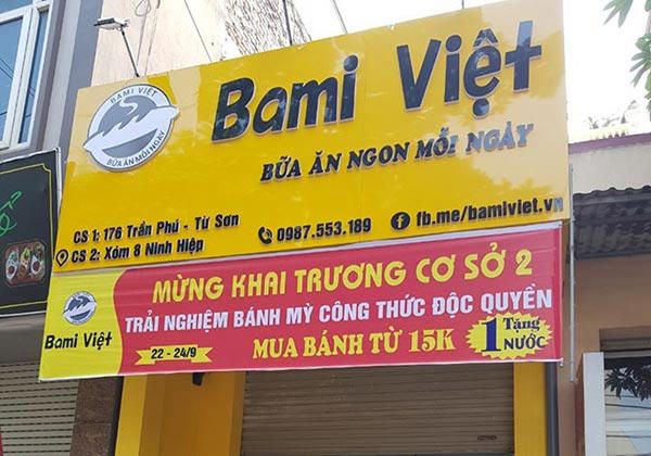 Mẫu Biển Quảng Cáo Bánh Mì Độc Đáo, Hút Khách