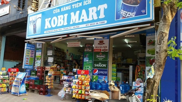 Mẫu bảng hiệu tạp hóa