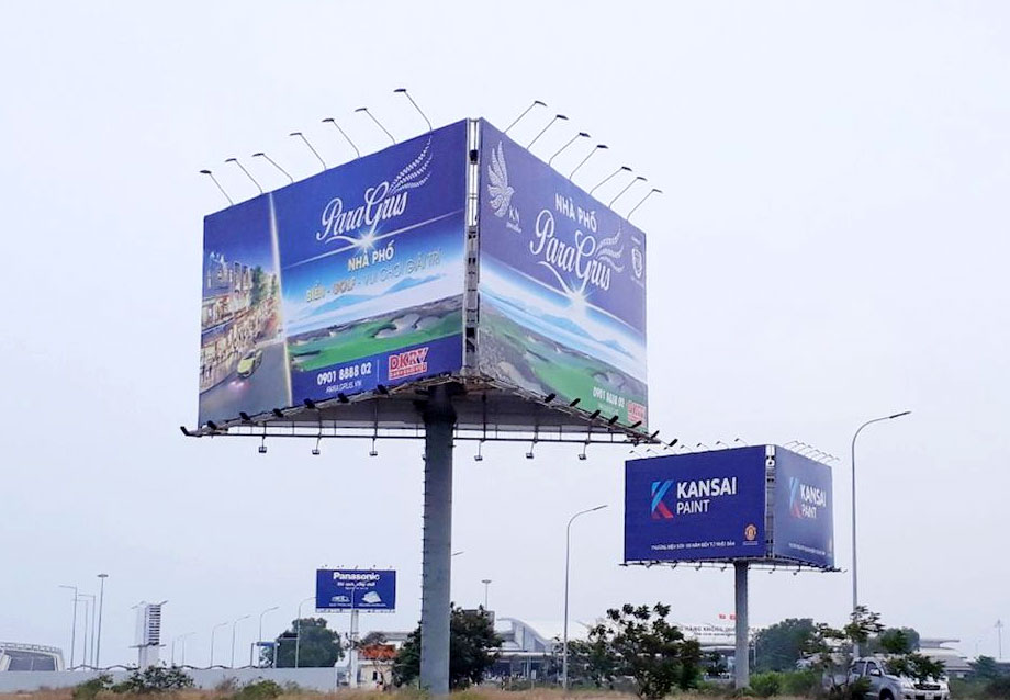 Thi công biển quảng cáo ngoài trời