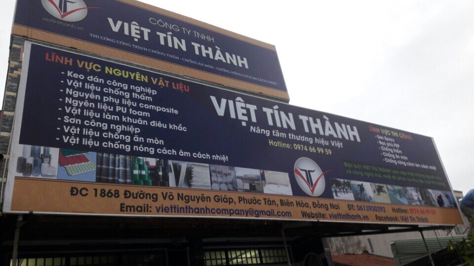 Gia công biển quảng cáo