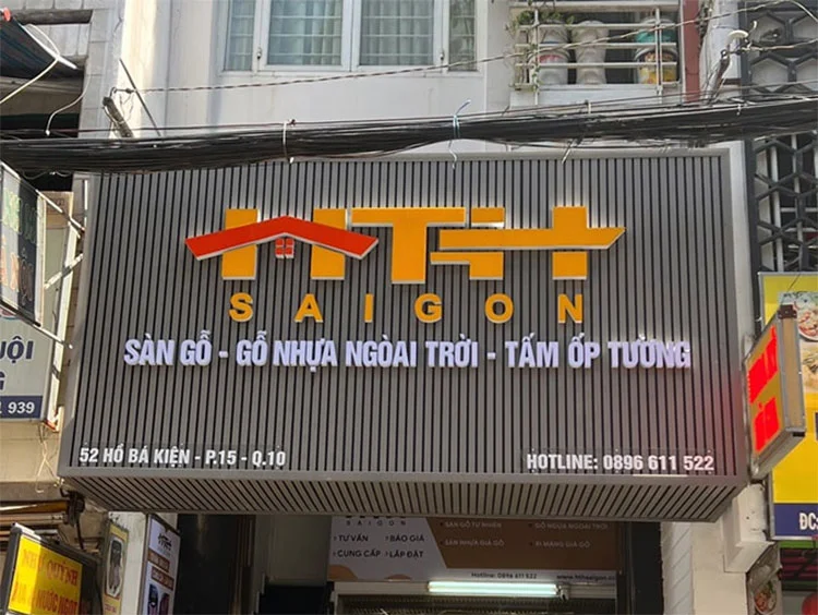 Biển quảng cáo nội thất nhựa