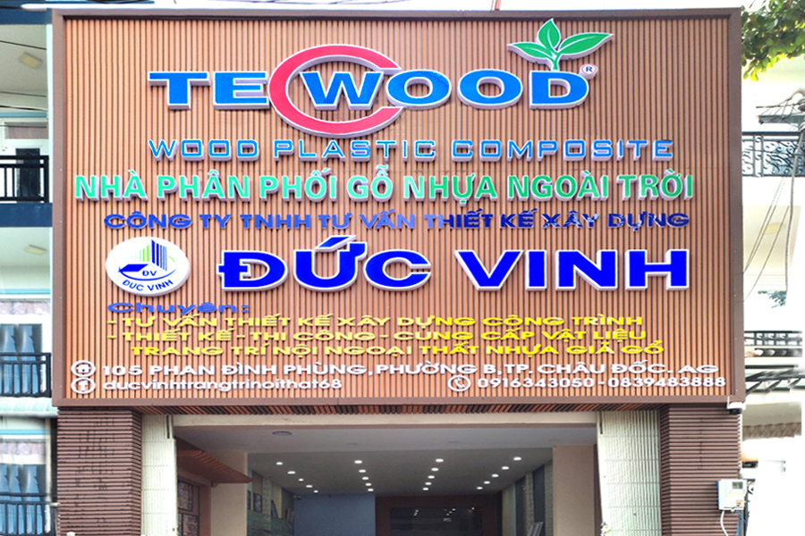 Biển quảng cáo nội thất nhựa