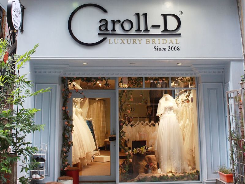 Bảng hiệu áo cưới đẹp
