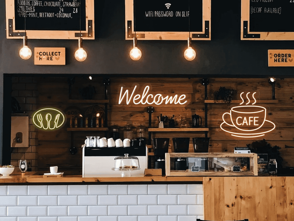 Bảng hiệu đẹp cho quán cafe