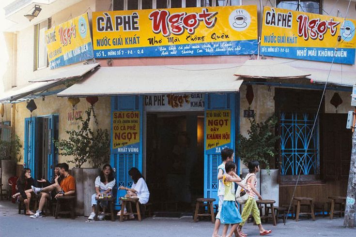 Bảng hiệu cà phê xưa