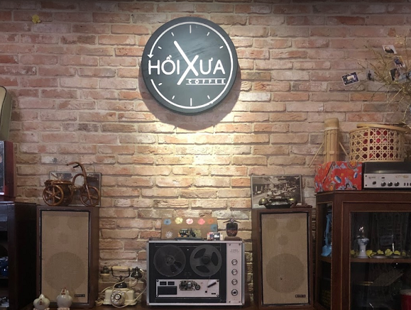 Bảng hiệu cà phê xưa