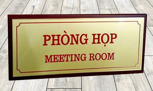 Làm biển phòng ban