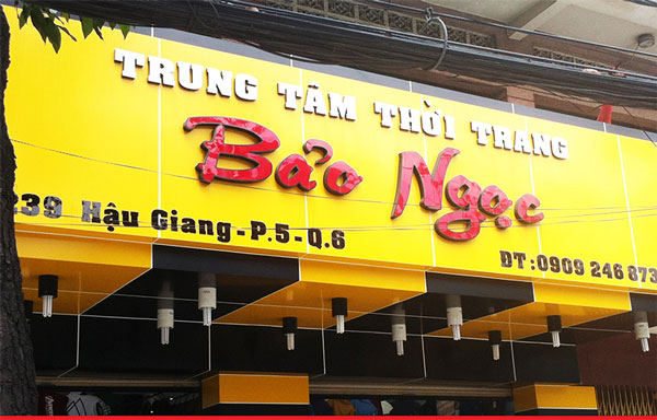 Thi Công Bảng Hiệu Chữ Nổi