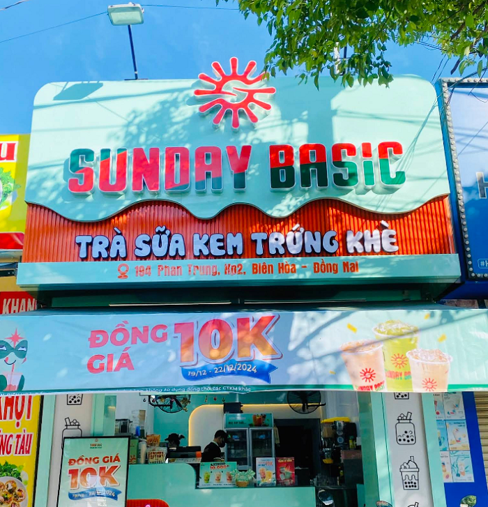 Mẫu Thiết Kế Bảng Hiệu Trà Sữa
