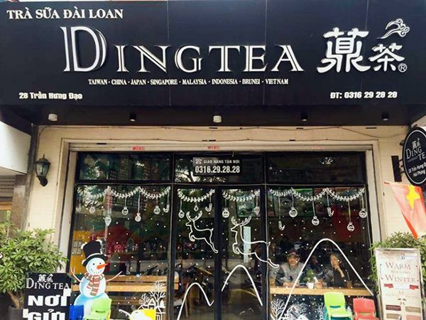 Mẫu Thiết Kế Bảng Hiệu Trà Sữa