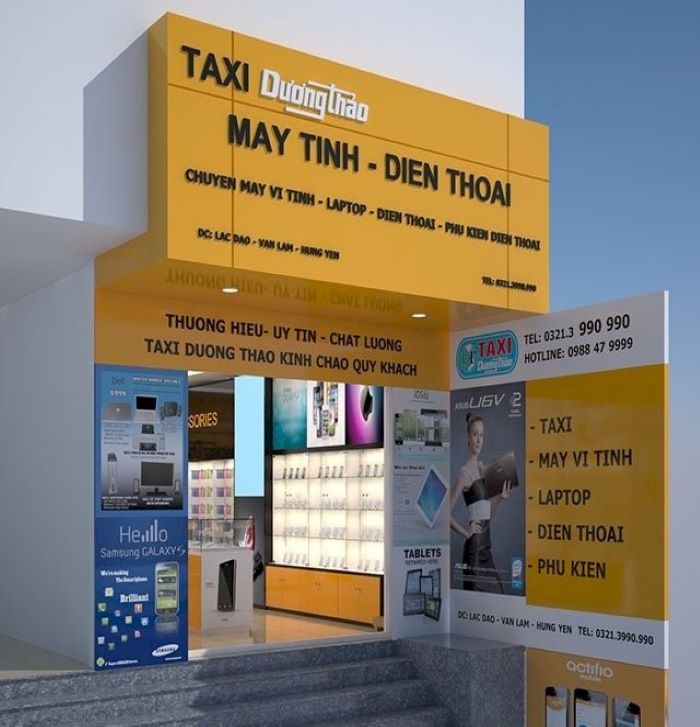 Biển quảng cáo máy tính