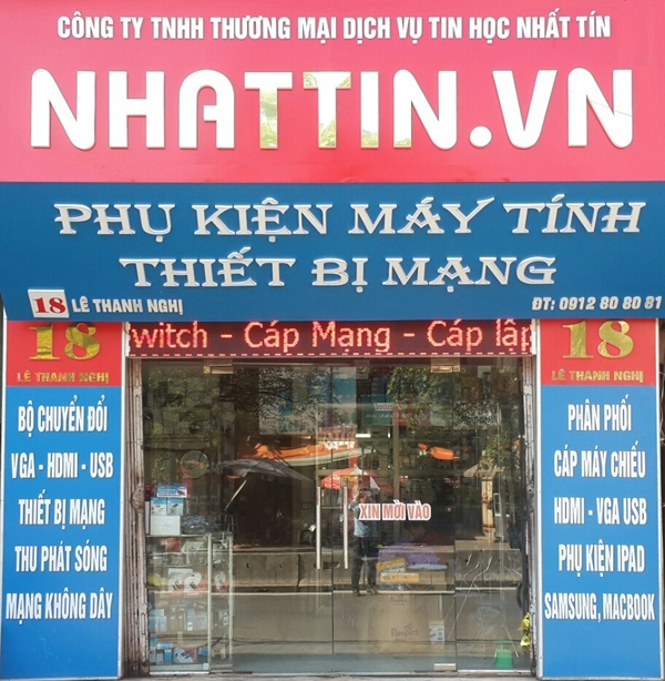 Biển quảng cáo máy tính