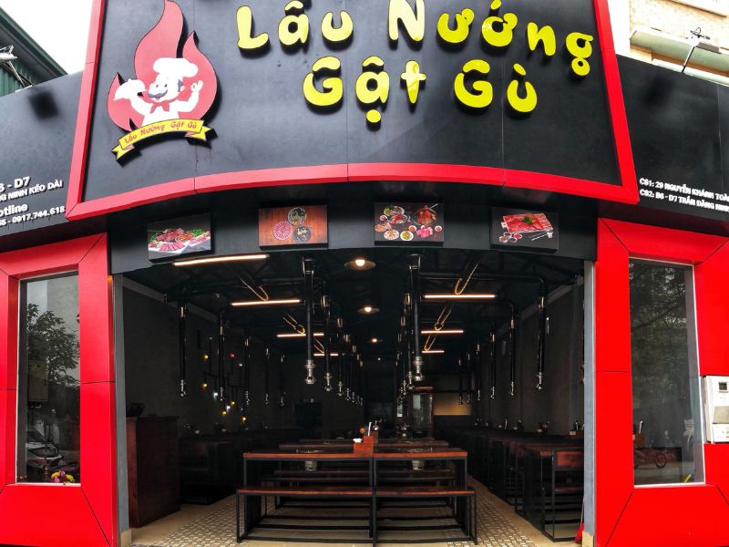 Biển quảng cáo quán lẩu
