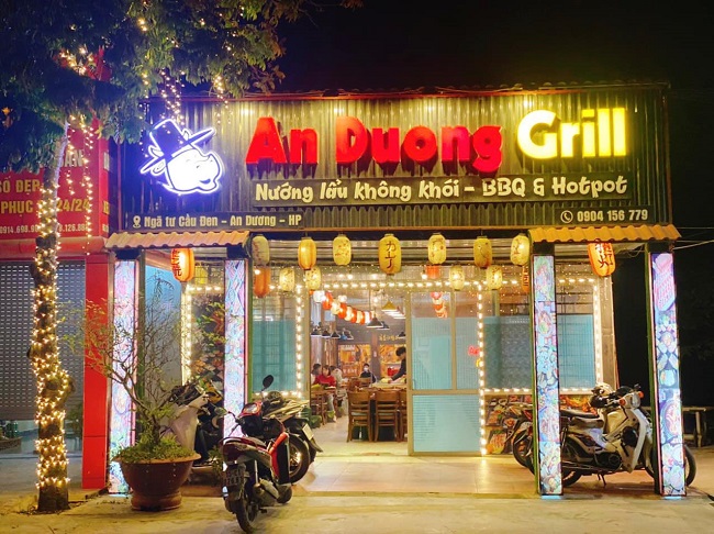 Biển quảng cáo quán lẩu
