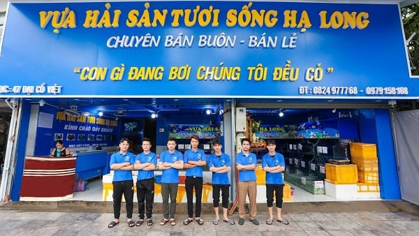 Bảng quảng cáo hải sản