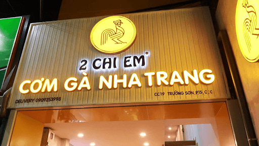 Mẫu bảng hiệu quán cơm