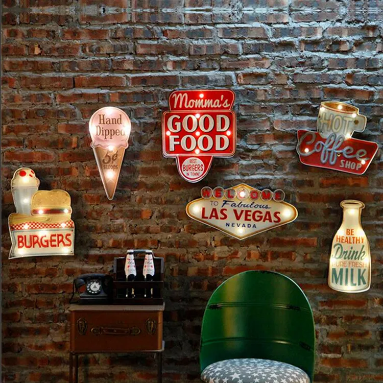 Bảng hiệu phong cách vintage