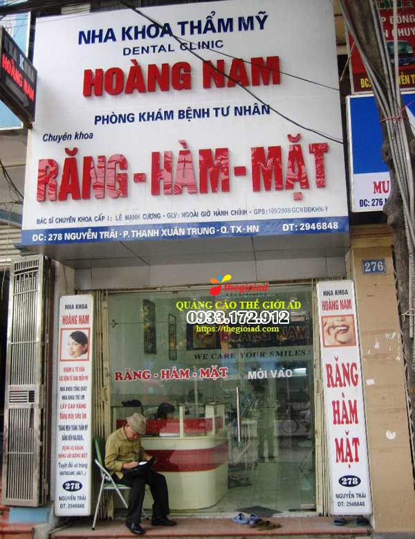Bảng quảng cáo nha khoa