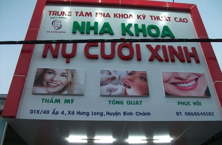 Bảng quảng cáo nha khoa