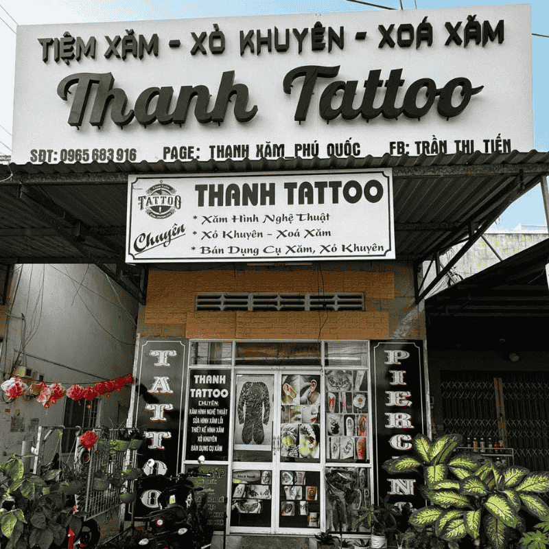 Biển quảng cáo xăm hình nghệ thuật