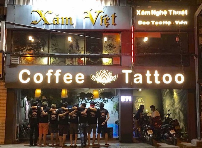 Biển quảng cáo xăm hình nghệ thuật