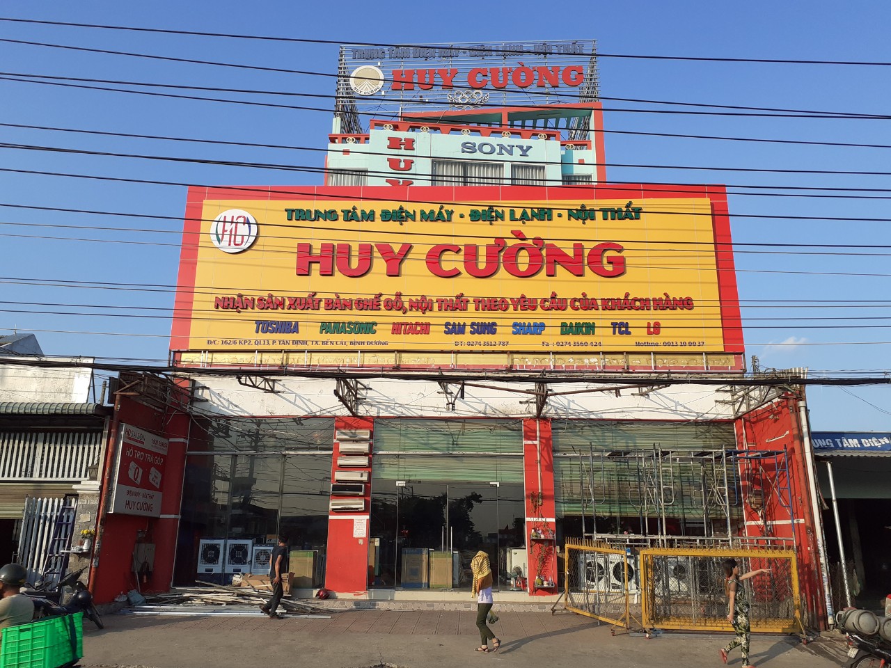 Bảng hiệu Bình Dương