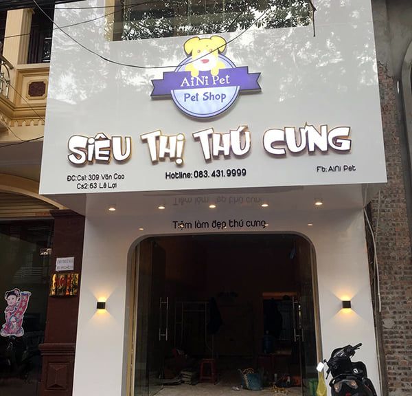 Biển quảng cáo đơn giản