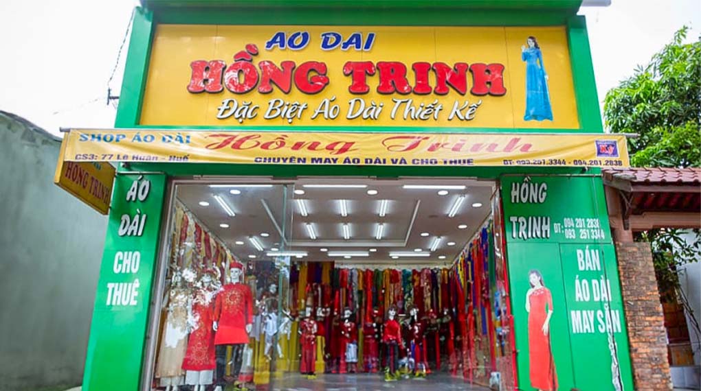Biển quảng cáo áo dài