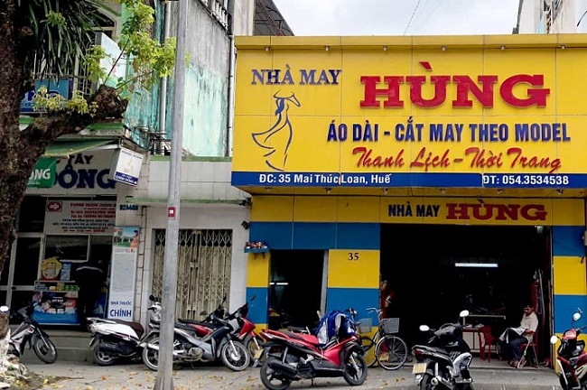 Biển quảng cáo áo dài