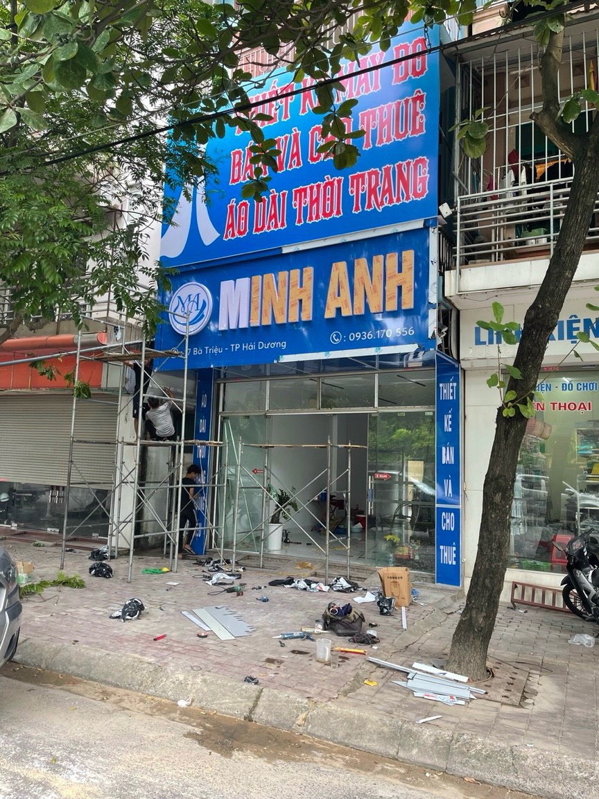 Biển quảng cáo áo dài