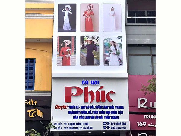 Biển quảng cáo áo dài