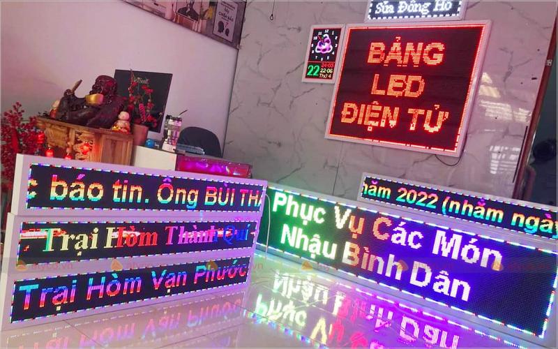 Bảng Hiệu LED Chạy Chữ Tại TP.HCM