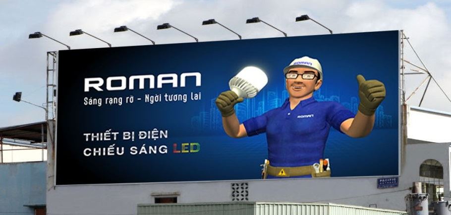 Hộp Đèn Quảng Cáo Ngoài Trời
