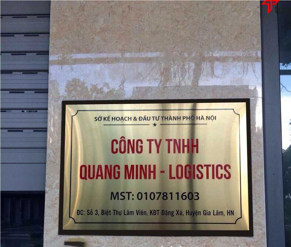 Hình ảnh bảng hiệu công ty đẹp và chuyên nghiệp