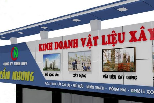 Hình ảnh bảng hiệu công ty đẹp và chuyên nghiệp