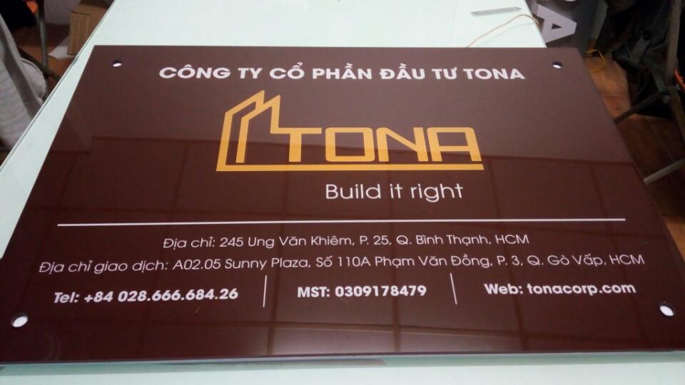 Hình ảnh bảng hiệu công ty đẹp và chuyên nghiệp