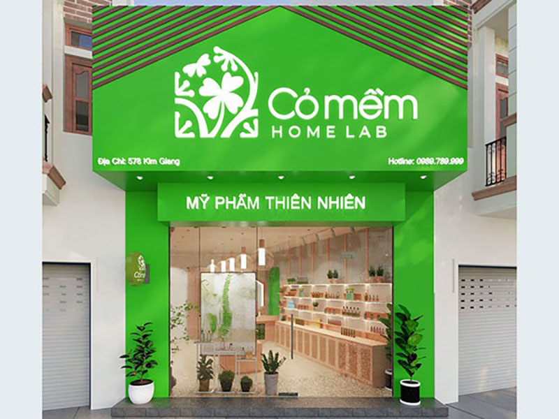 Mẫu biển quảng cáo mỹ phẩm đẹp