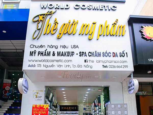 Mẫu biển quảng cáo mỹ phẩm đẹp