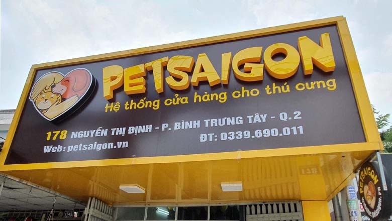 Bảng Hiệu Shop Thú Cưng