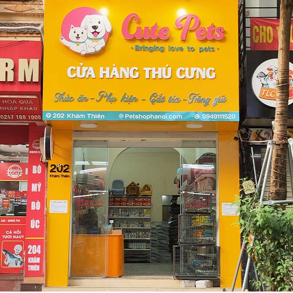 Bảng Hiệu Shop Thú Cưng