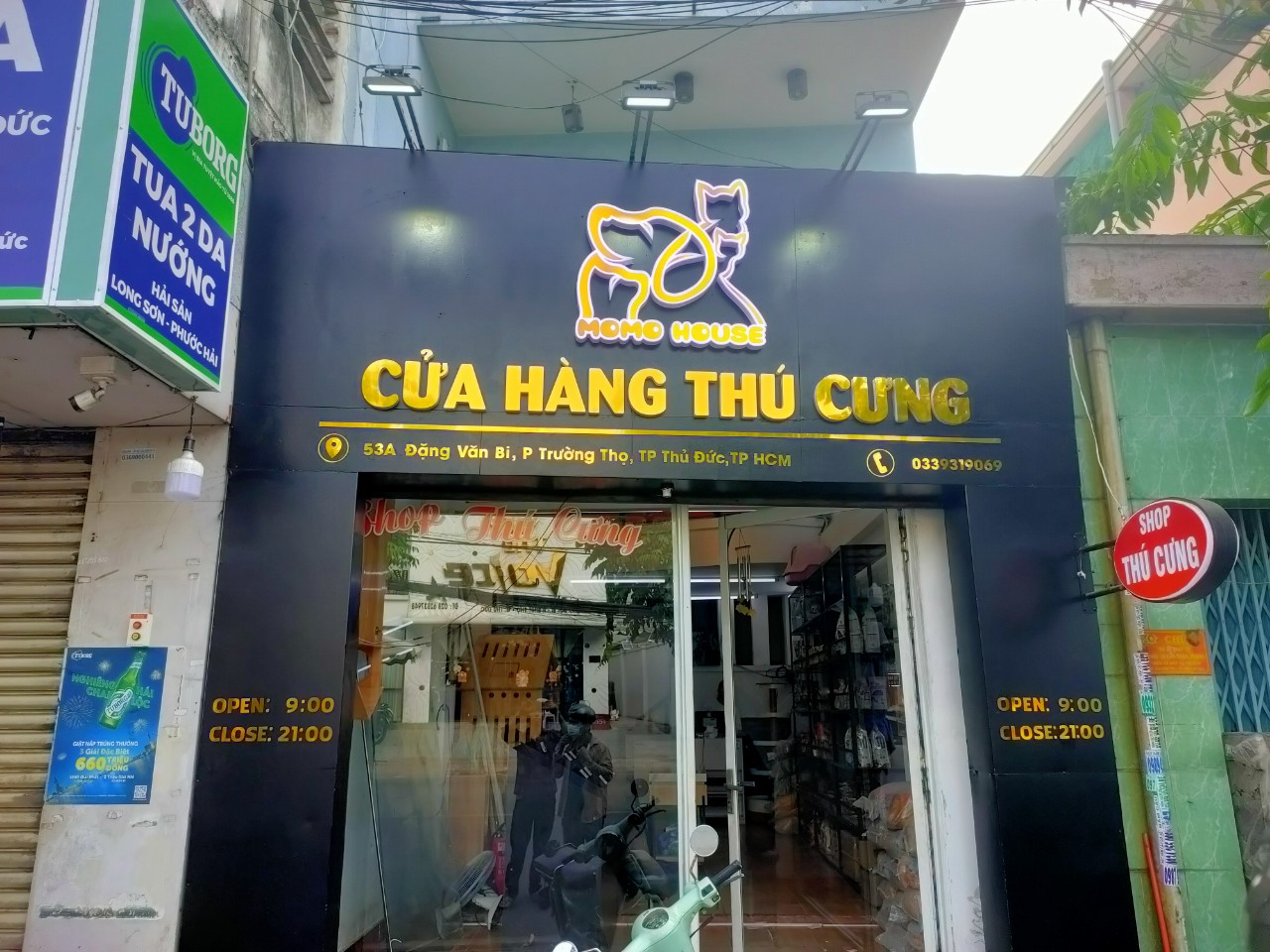 Bảng Hiệu Shop Thú Cưng