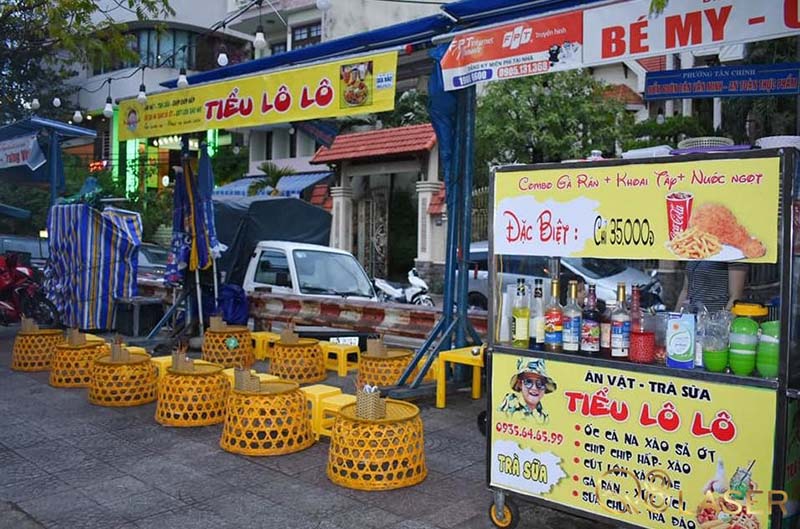 Mẫu Biển Quảng Cáo Đồ Ăn Vặt