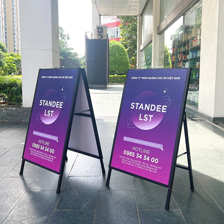 Biển quảng cáo standee