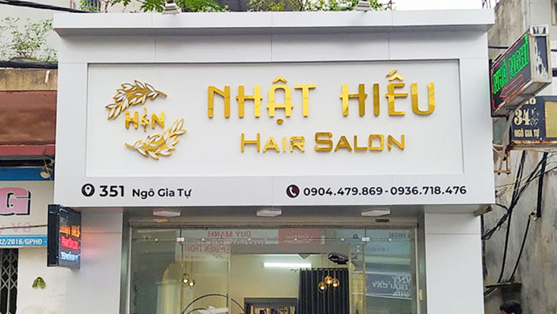 Bảng hiệu salon tóc đẹp
